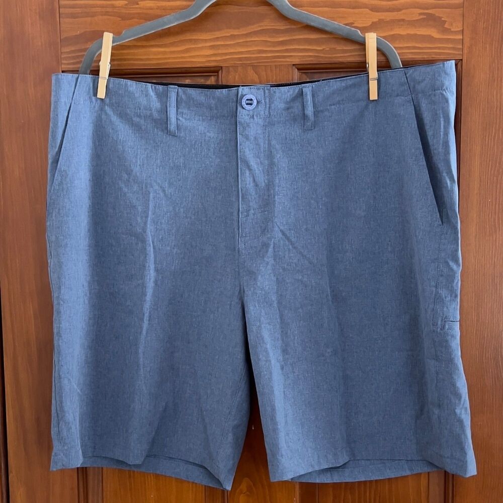 NWT Salt Life SLX-QD Boardwalk Hybrid Shorts Size 42 Blue Vapor Stretch